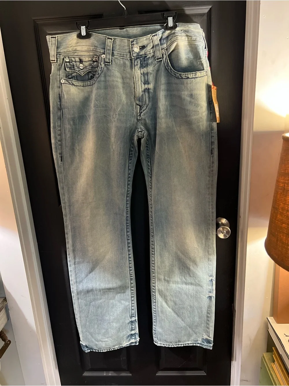 True Religion Light Blue Men’s Straight Jeans